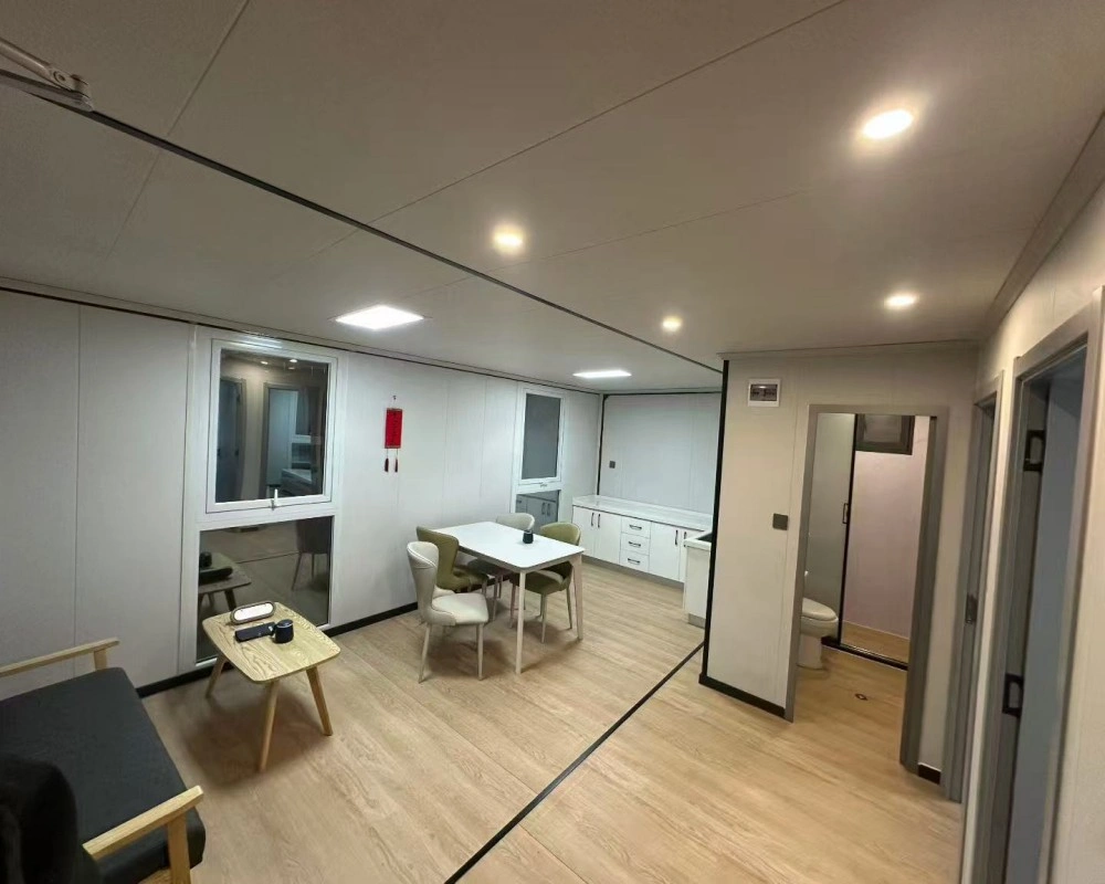 20FT 40FT Portable Prefab Foldable Expandable Container House for Sale - 图片 7