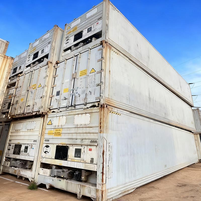 Used Reefer Shipping Container for Vegetable Fruit and Seafood Export